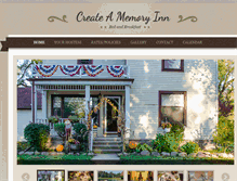 Tablet Screenshot of createamemoryinn.com